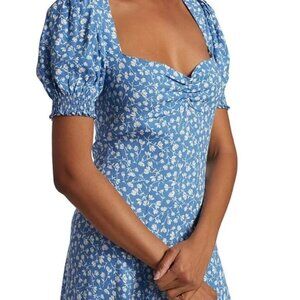 Lacey Floral Midi-Dress - Marie